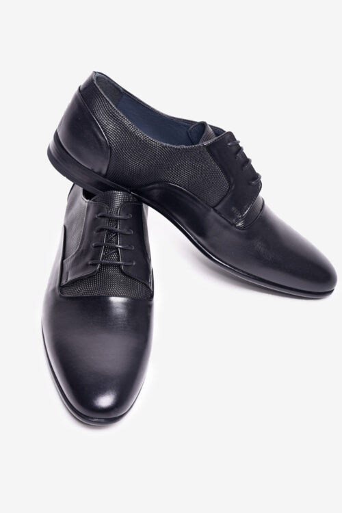Manzetti fekete cipő 3110-10